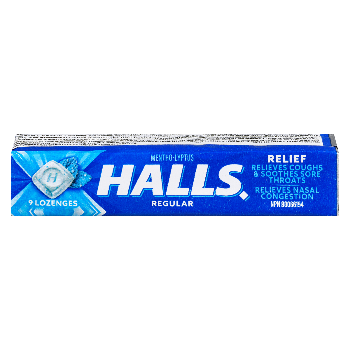 HALLS COUGH TB RG 9PC LOZENGE pack of 20