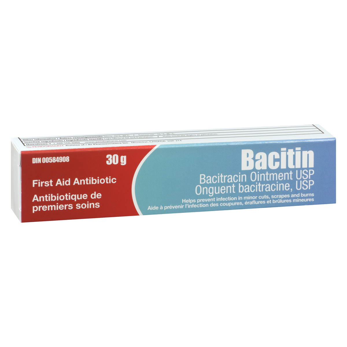 BACITIN OINT 500IU/G 30G