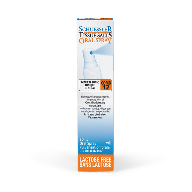 Schuessler tissue salts - Comb 12 (30ml Oral Spray)