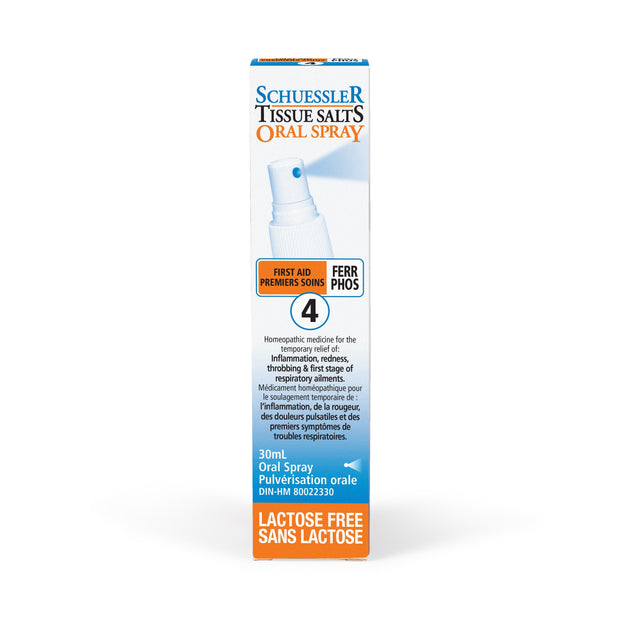Schuessler tissue salts - Ferr Phos 6x (30ml Oral Spray)