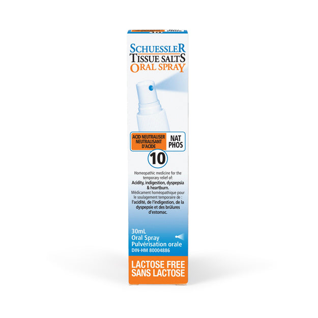 SCHUESSLER TISSUE SALTS - ORAL SPRAYS   Nat Phos 6x (30ml Oral Spray)