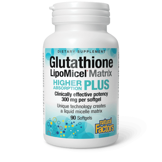 Natural Factors Glutathione LipoMicel Matrix 60 sgels