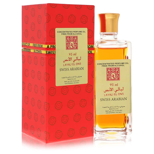 Swiss Arabian    Women    Swiss Arabian Layali El Ons    95 ml Concentrated Perfume Oil Free From Alcohol