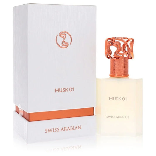 Swiss Arabian Musk 01 Eau De Parfum Spray (Unisex) By Swiss Arabian 1.7 oz Eau De Parfum Spray