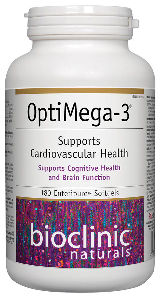 BioClinic   OptiMega-3® EPA 400 mg · DHA 200 mg   180 Softgel