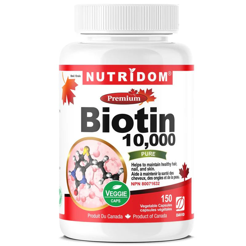 NUTRIDOM®    Biotin 10000 150 Vcaps