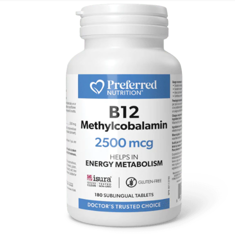 WomenSense    NEW! Vitamin B12 Methylcobalamin 2500 mcg 180 sub tabs