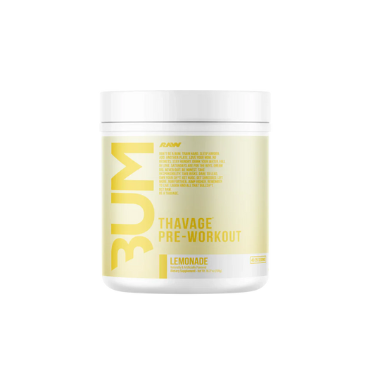 Raw-CBUM Thavage Pre-workout - Lemonade 40 Srv