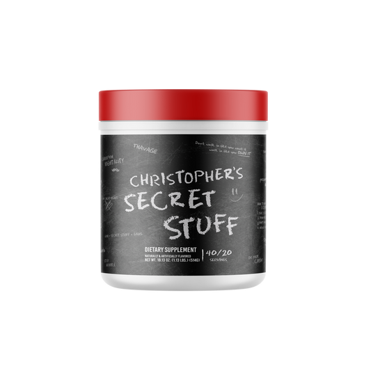 Raw Nutrition - CBUM Thavage Pre-workout Christophers Secret Stuff 40 Servings