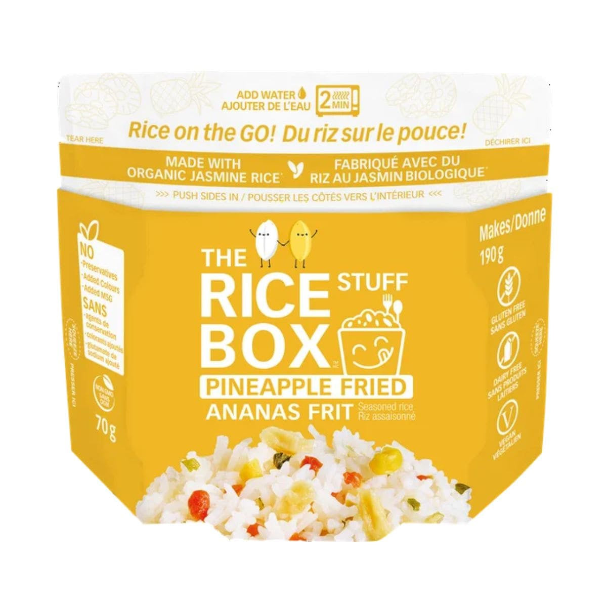 The Rice Stuff   Pineapple Fried Rice 6 x 70g