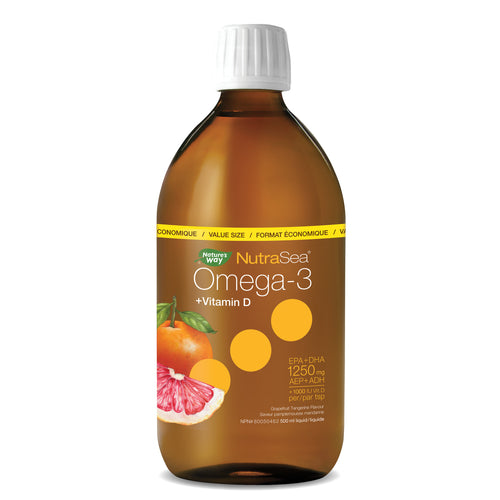 Nature's Way - NutraSea+D / (Grapefruit Tangerine) - 500 ml