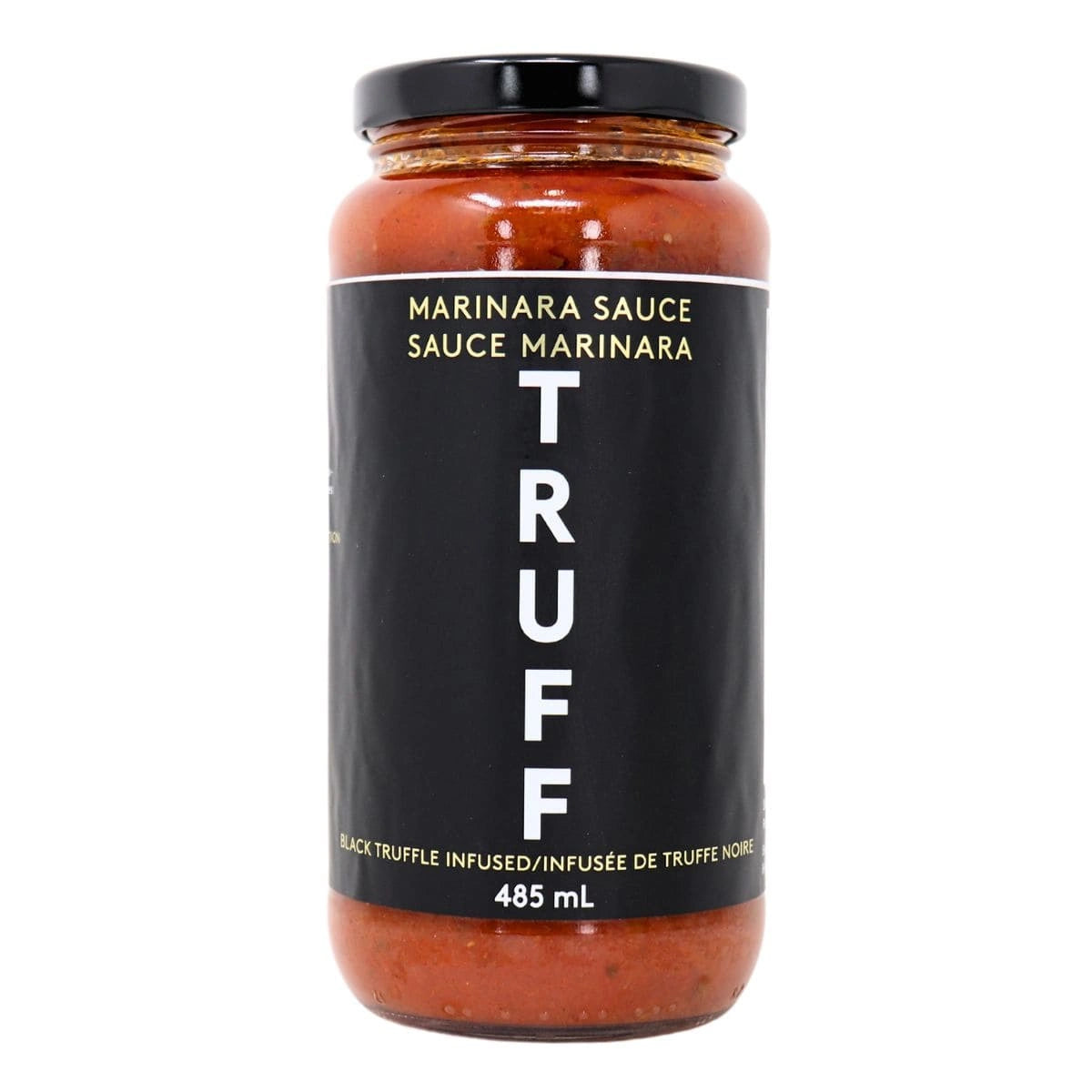 Truff    TRUFF Pasta Sauce (Bilingual)    Flavour: Marinara 
Container Size: 485 mL    Pack of 12