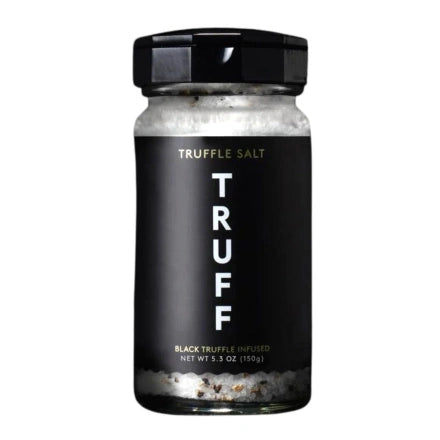 Truff    TRUFF Salt (Bilingual)    Flavour: Black Truffle 
Container Size: 150 g    Case of 6