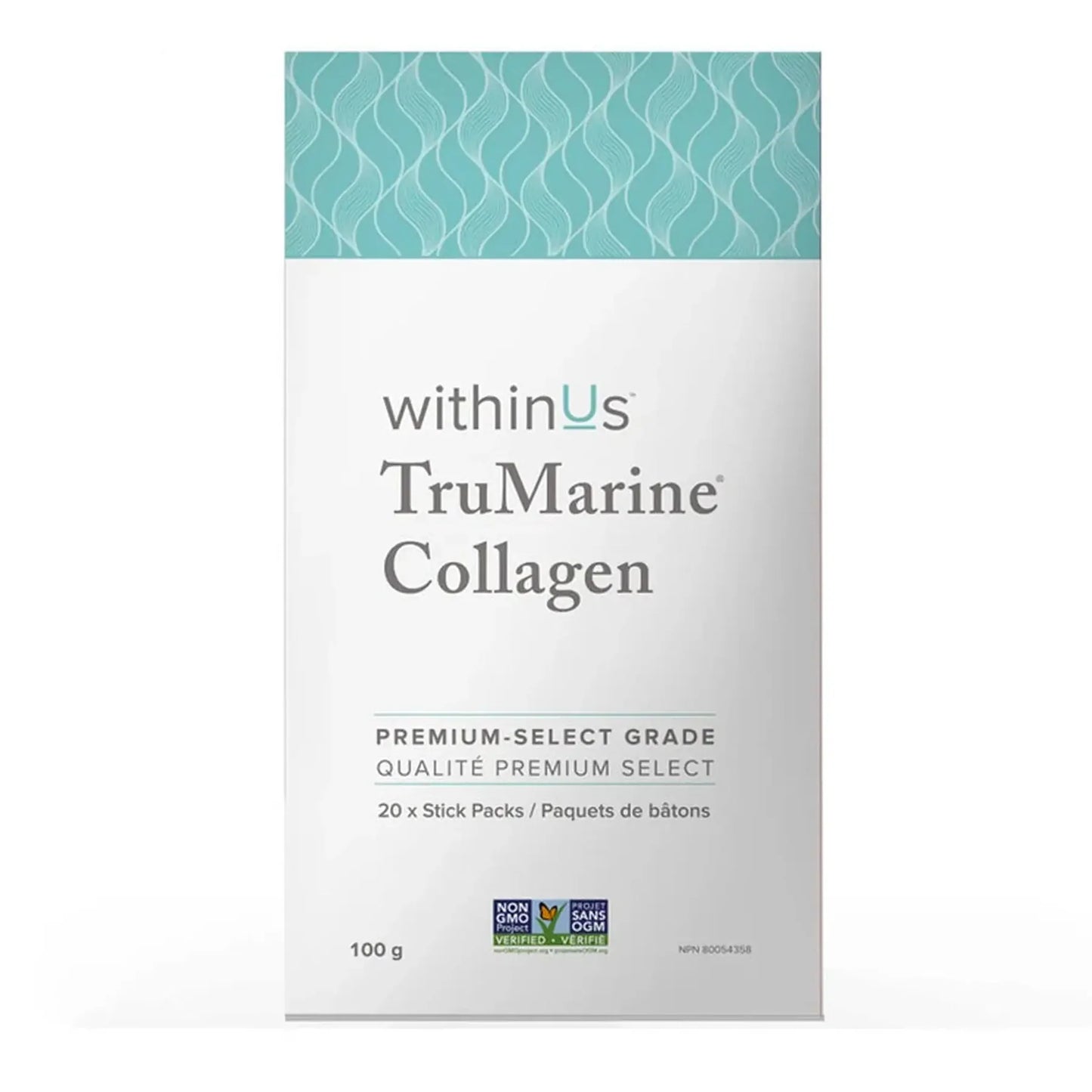 withinUs   TruMarine® Collagen Box 20ct
