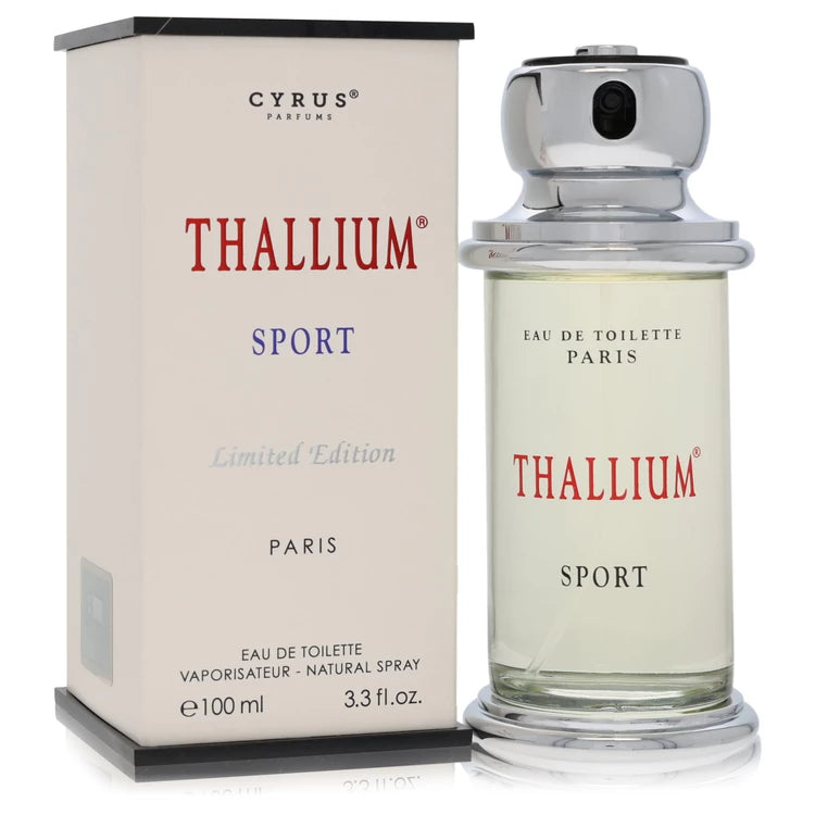 Parfums Jacques Evard    Men    Thallium Sport    100 ml Eau De Toilette Spray (Limited Edition)