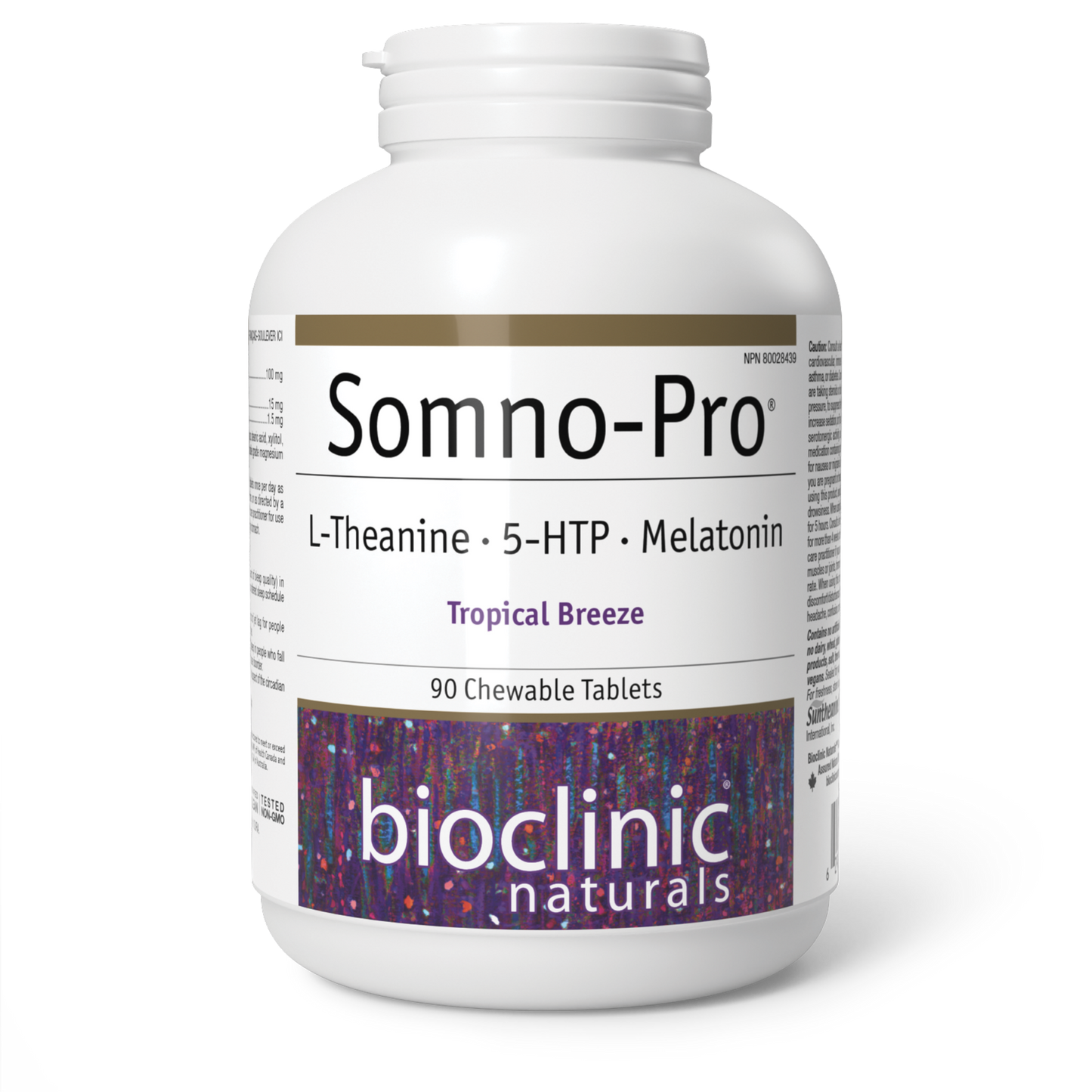 Bioclinic - Somno-Pro® L-Theanine · 5-HTP · Melatonin - 90 Enteric Coated Softgel