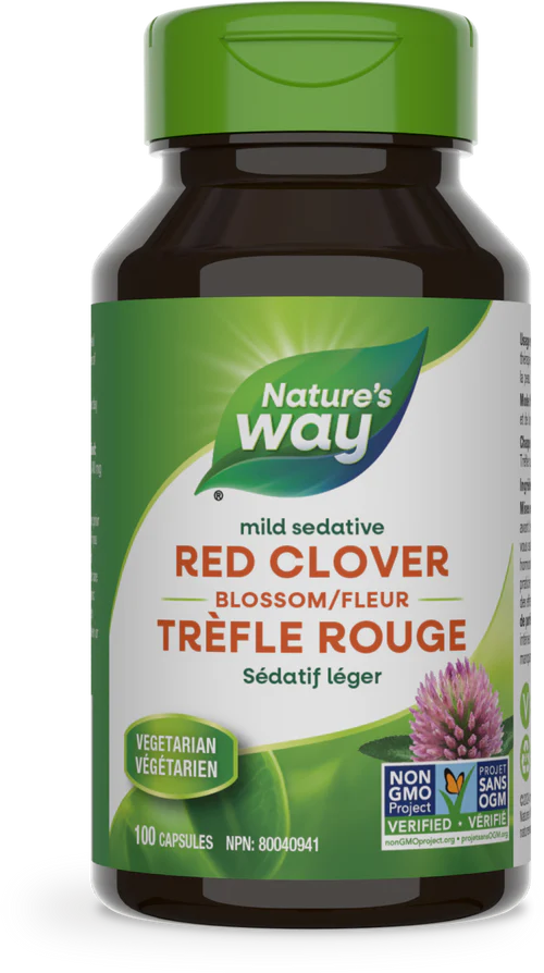 Nature's Way - Red Clover Blossoms - 100 Veg Caps