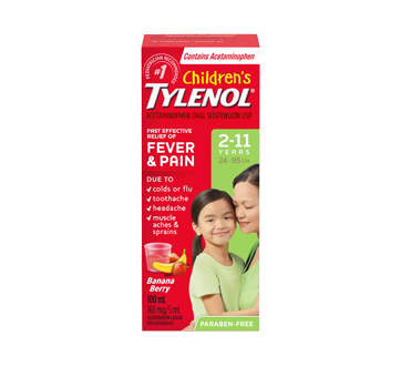 Children's Tylenol - banana berry 100ml