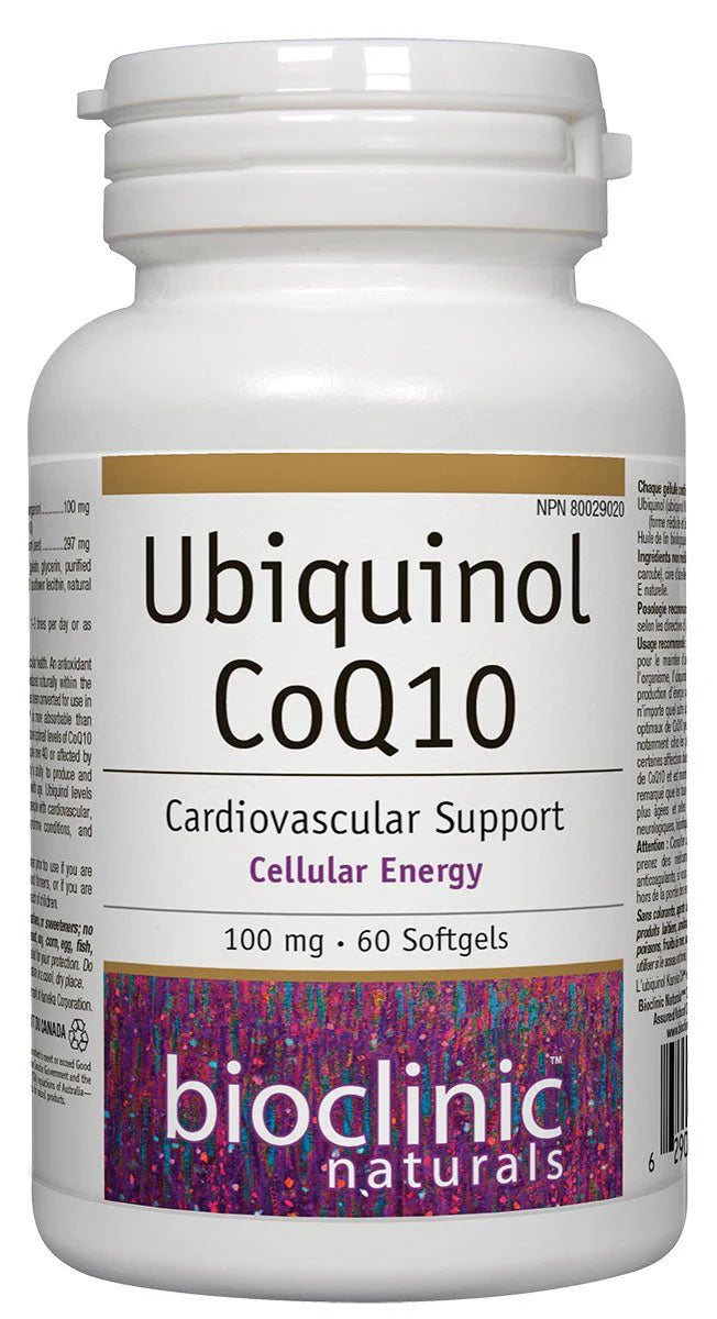 BioClinic   Ubiquinol CoQ10 · 100 mg   60 Softgel