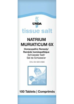 UNDA _Natrium muriaticum 6x _100 tabs 