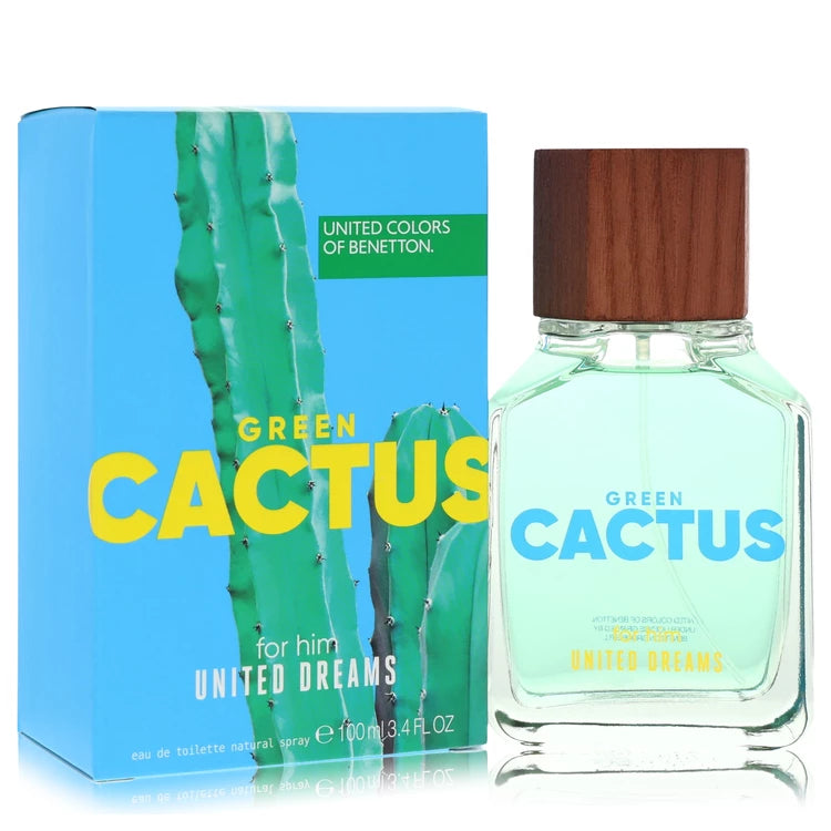Benetton    Men    United Dreams Green Cactus    100 ml Eau De Toilette Spray
