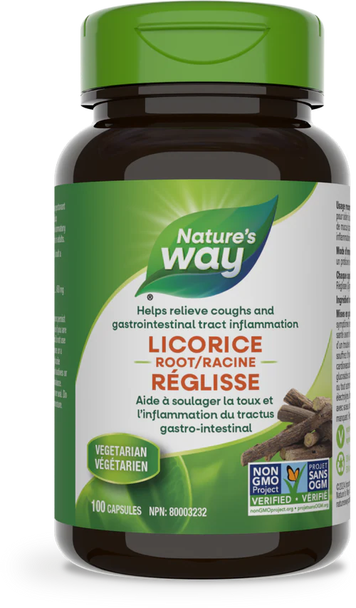 Nature'sWay - Licorice Root - 100 Veg Caps
