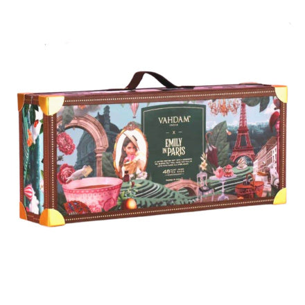 Vahdam Teas Emily in Paris - 4 blends gift box