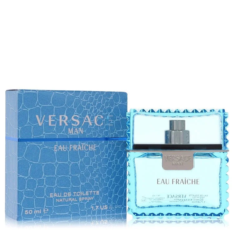 Versace    Men    Versace Man    50 ml Eau Fraiche Eau De Toilette Spray (Blue)