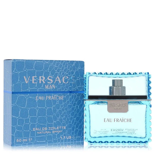 Versace    Men    Versace Man    50 ml Eau Fraiche Eau De Toilette Spray (Blue)