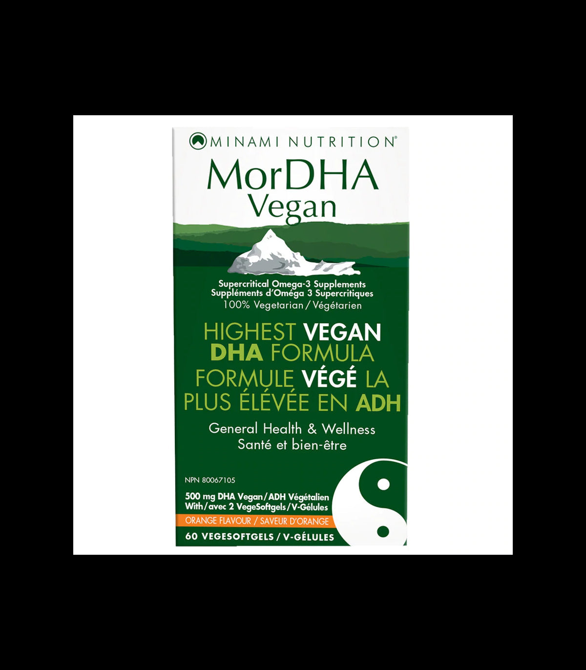 MINAMI NUTRITION - VeganDHA - 250 mg 60 VG softgels