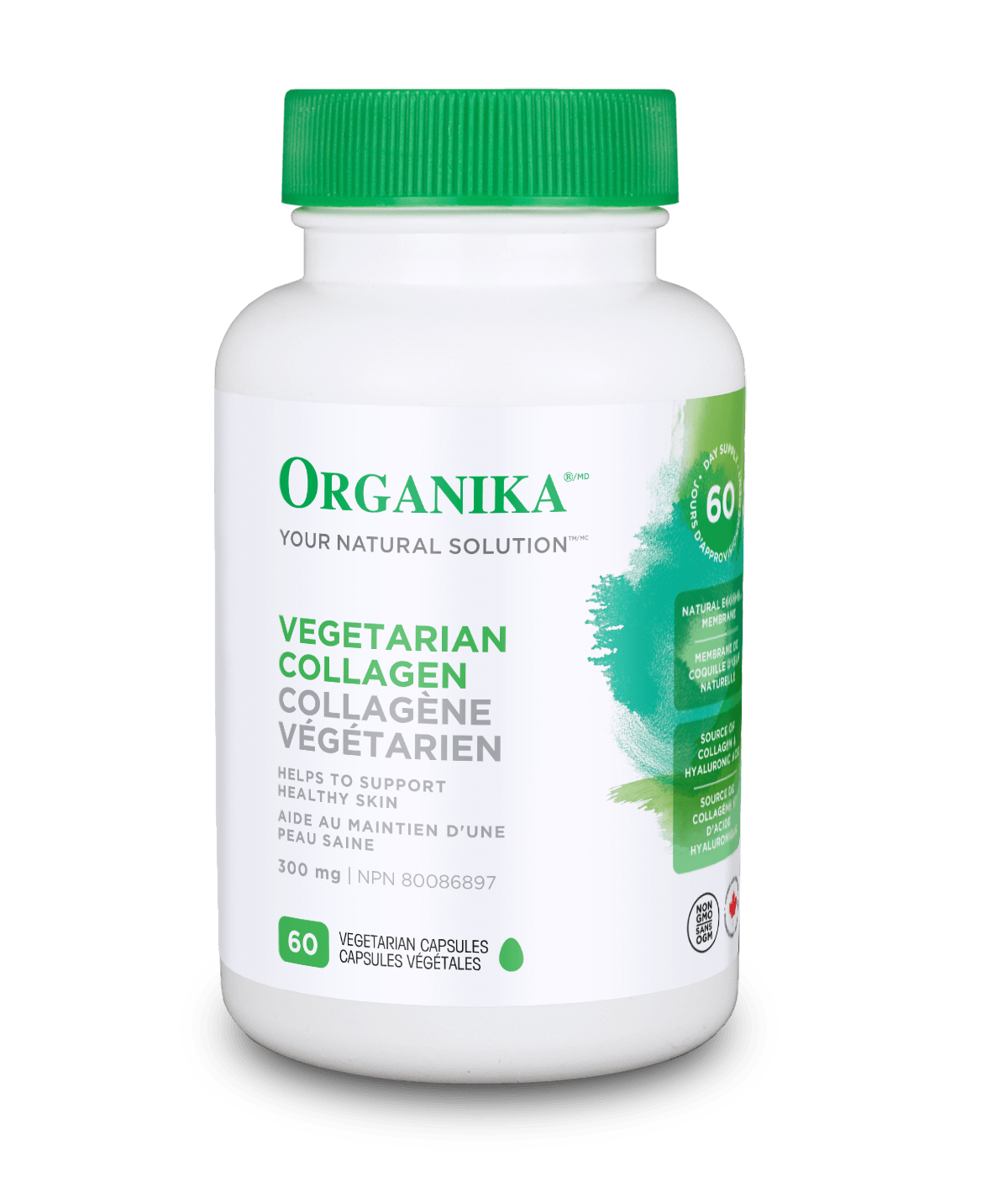 Organika   VEGETARIAN COLLAGEN 300MG 60VCAP
