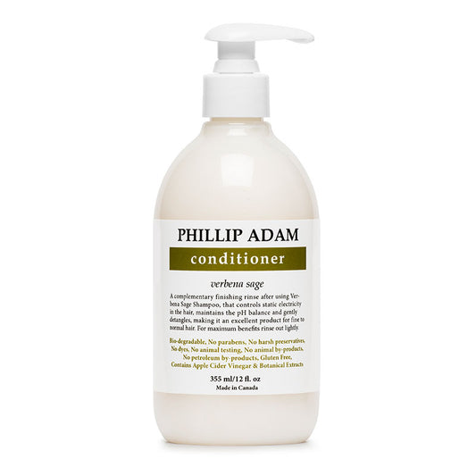 PHILLIP ADAM  -   Conditioner, Apple Cider Vinegar, Verbena Sage    355ml