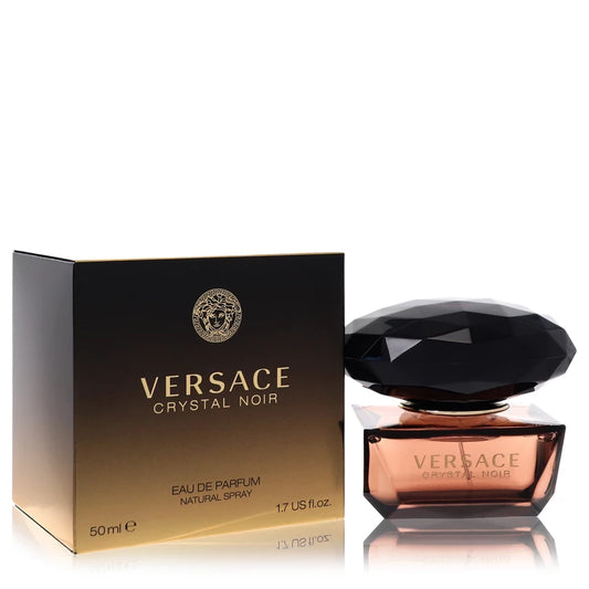Crystal Noir Eau De Parfum Spray By Versace 1.7 oz Eau De Parfum Spray