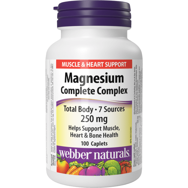 Webber Naturals - Magnesium Complete Complex - 100 Caplets