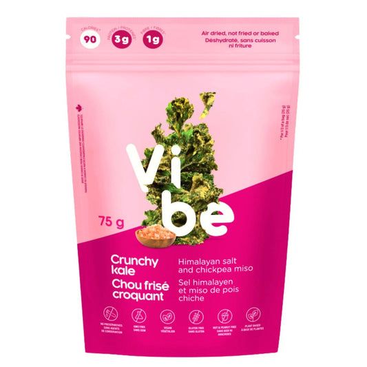 Vibe Crunchy Kale Himalaya and Miso 75 g - Case of 12