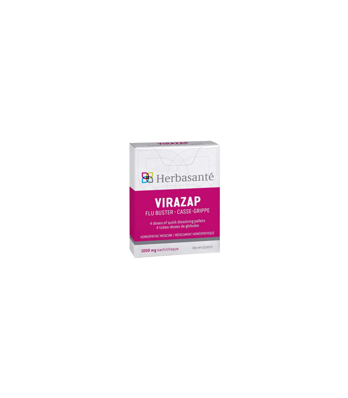 Herbasante_Virazap (Herbacox*)_4 tubes 80 Granules/tube
