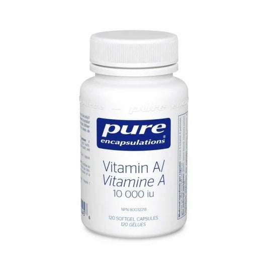 PURE ENCAPSULATIONS_Vitamin A 10 000 IU _120 caps 