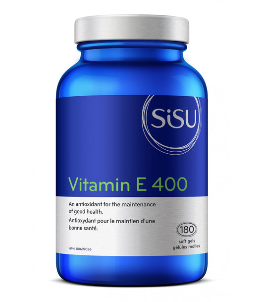 SISU - Vitamin E 400 IU - 180 softgels