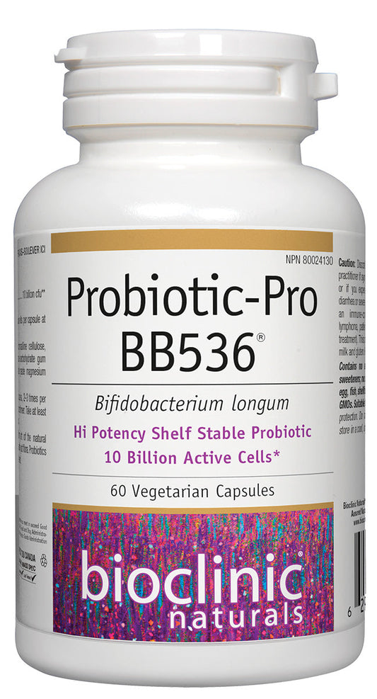 BioClinic   Probiotic-Pro BB536® · 10 Billion Active Cells   60 V-Cap