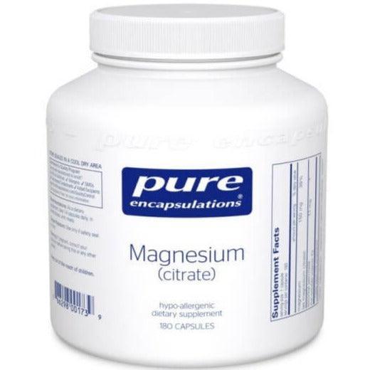PURE ENCAPSULATIONS_Magnesium (citrate) _180 caps 