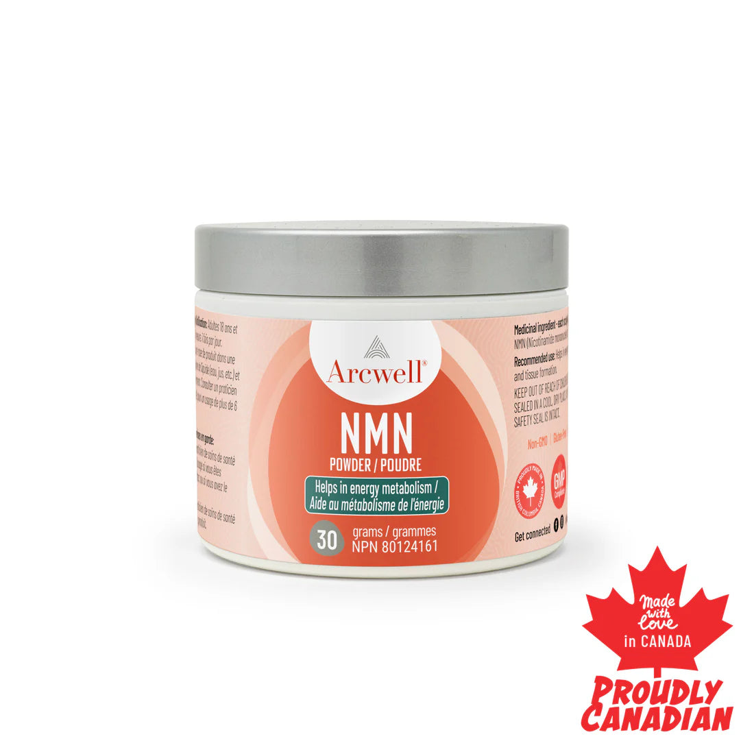 ARCWELL    SP NMN Powder, 250mg / scoop / 30g