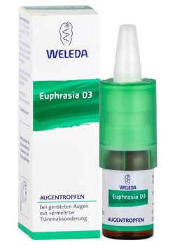 WELEDA - EUPHRASIA 3X EYEDROPS  10ml (discontinued)