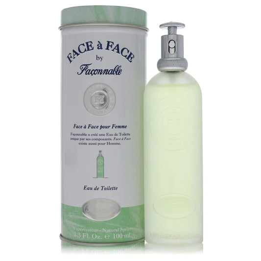 Face A Face Eau De Toilette Spray By Faconnable 3.4 oz Eau De Toilette Spray