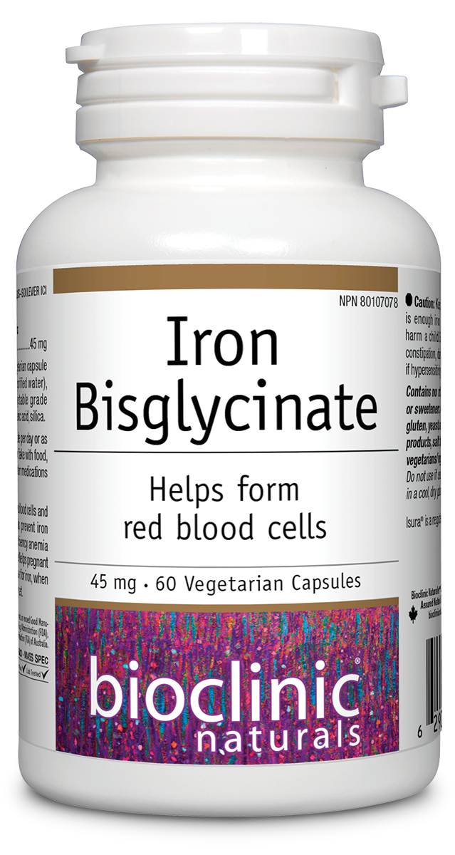 BioClinic   Iron Bisglycinate   60 V-Cap