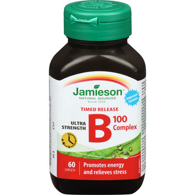 Jamieson    JMS B-Complex 100mg - Time Release 60's    60Time Release