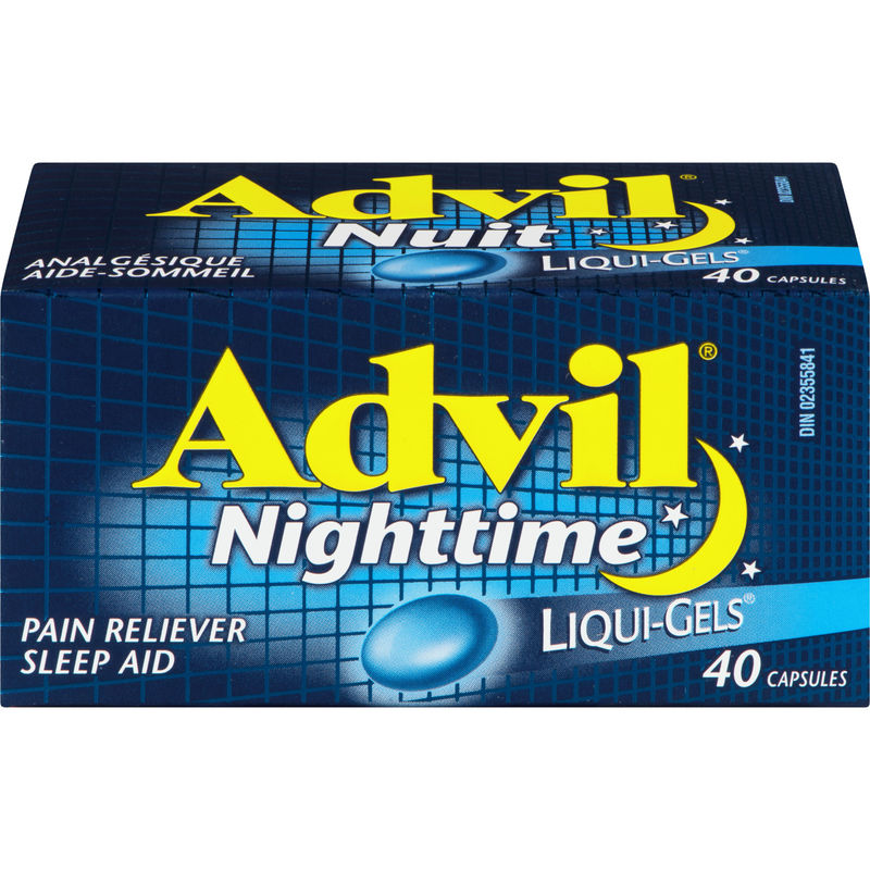ADVIL NIGHTTIME LIQUI-GEL 40 CAPSULE