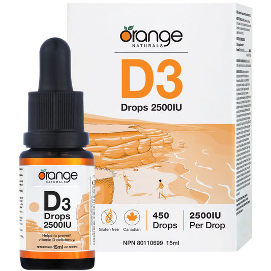 Orange Naturals      D3 Drops 2500IU      15 mL