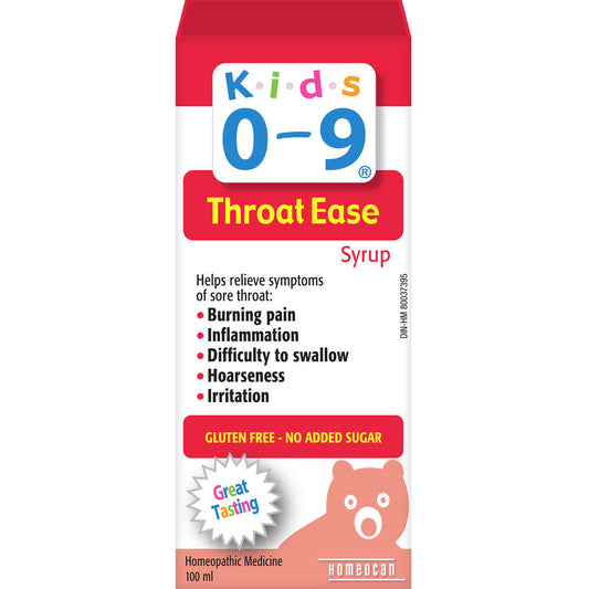 HOMEOCAN   Kids 0-9 Throat Ease 100ml