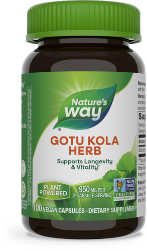 Nature's Way - Gotu Kola - 100 Veg Caps