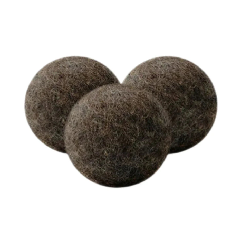 Moss Creek Wool Works - Pure Wool Dryer Balls 50pc - Brown